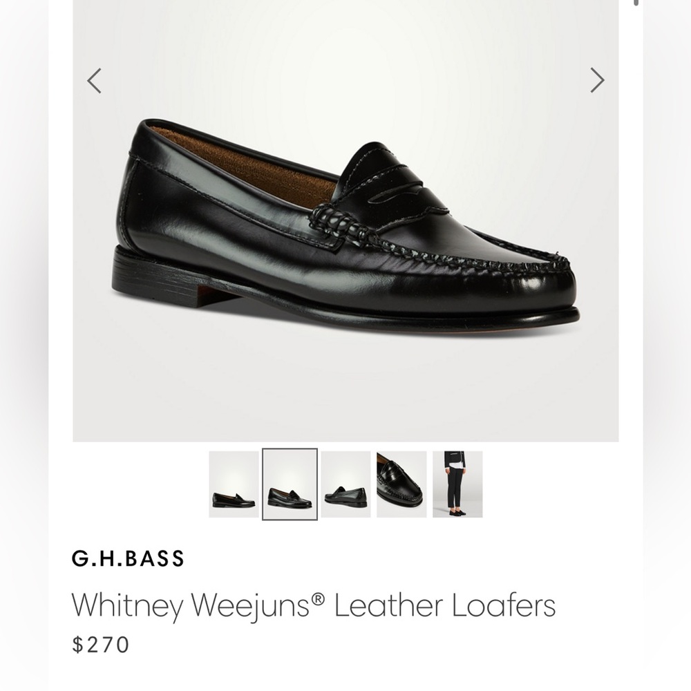 G.H. Bass Weejuns Whitney Loafers 8.5